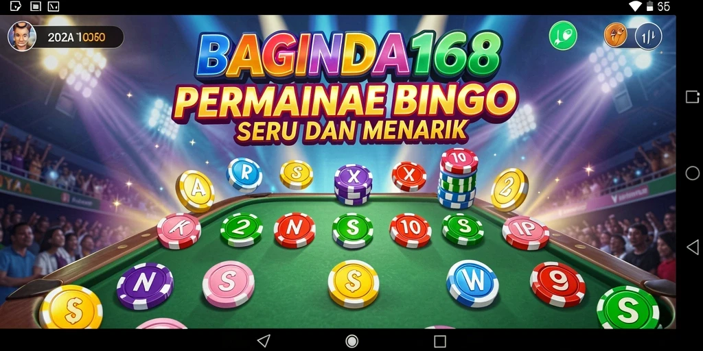 Screenshot game BAGINDA168 menampilkan keseruan permainan Bingo yang menarik.