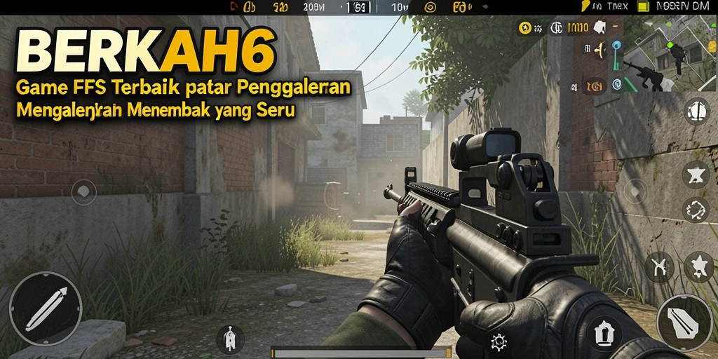 Tampilan gameplay menegangkan di dalam <strong>BERKAH6</strong>
