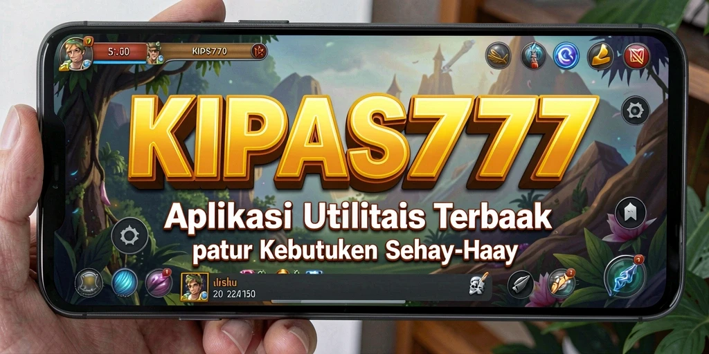Tampilan antarmuka KIPAS777 yang bersih dan intuitif.