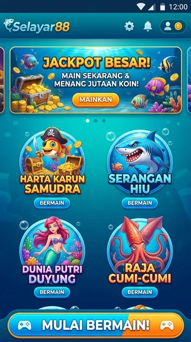 Tampilan antarmuka selayar88 yang mudah dipahami.